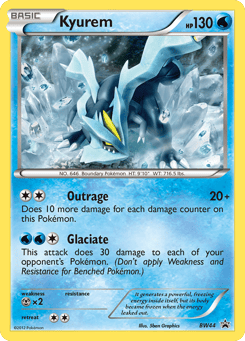 Kyurem BW44 BW Black Star Promos