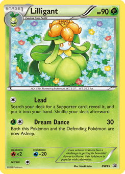 Lilligant BW49 BW Black Star Promos