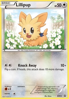 Lillipup BW52 BW Black Star Promos