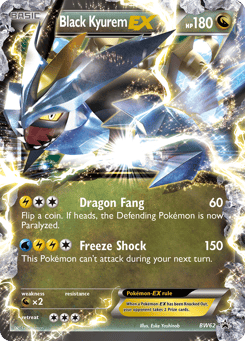 Black Kyurem-EX BW62 BW Black Star Promos