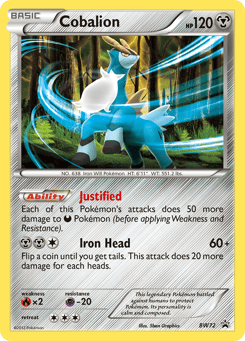 Cobalion BW72 BW Black Star Promos