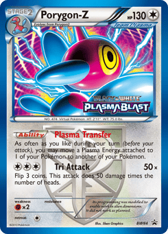 Porygon-Z BW84 BW Black Star Promos