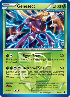 Genesect BW86 BW Black Star Promos
