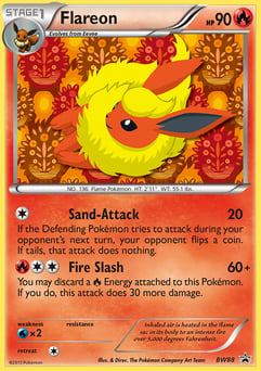 Flareon BW88 BW Black Star Promos