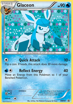 Glaceon BW90 BW Black Star Promos