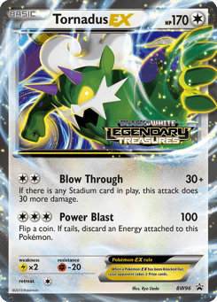 Tornadus-EX BW96 BW Black Star Promos