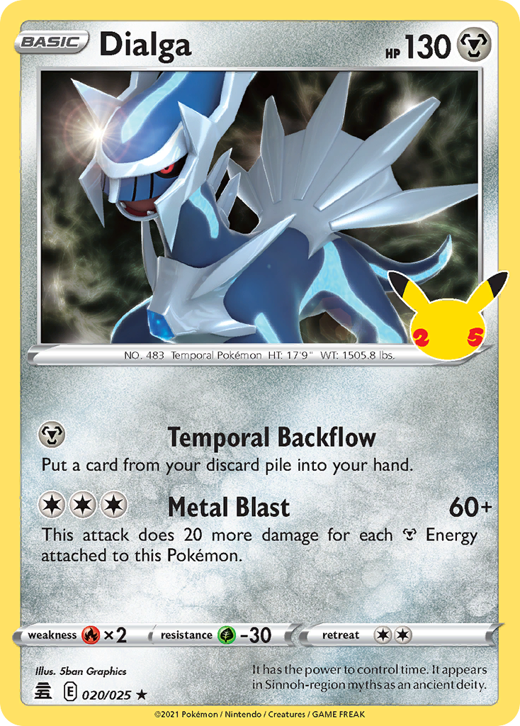 Dialga 20 Celebrations