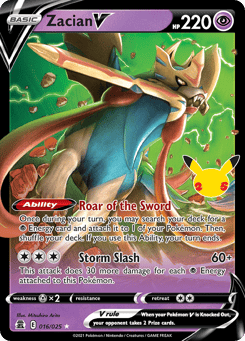 Zacian V 16 Celebrations