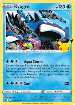 Kyogre 3 Celebrations