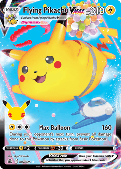 Flying Pikachu VMAX 7 Celebrations