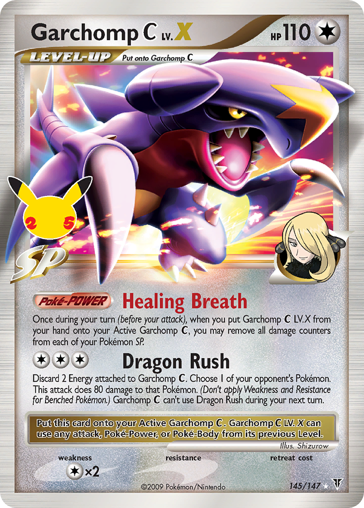 Garchomp C LV.X 145 Celebrations: Classic Collection