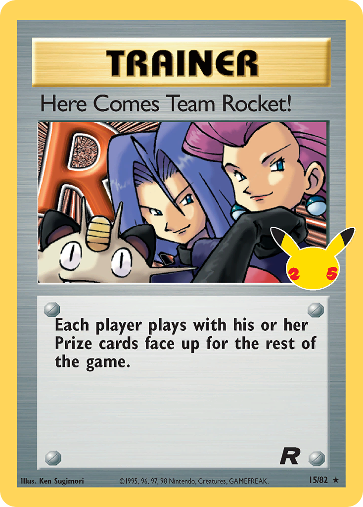 Here Comes Team Rocket! 15 Celebrations: Classic Collection