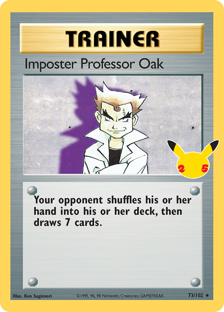 Imposter Professor Oak 73 Celebrations: Classic Collection