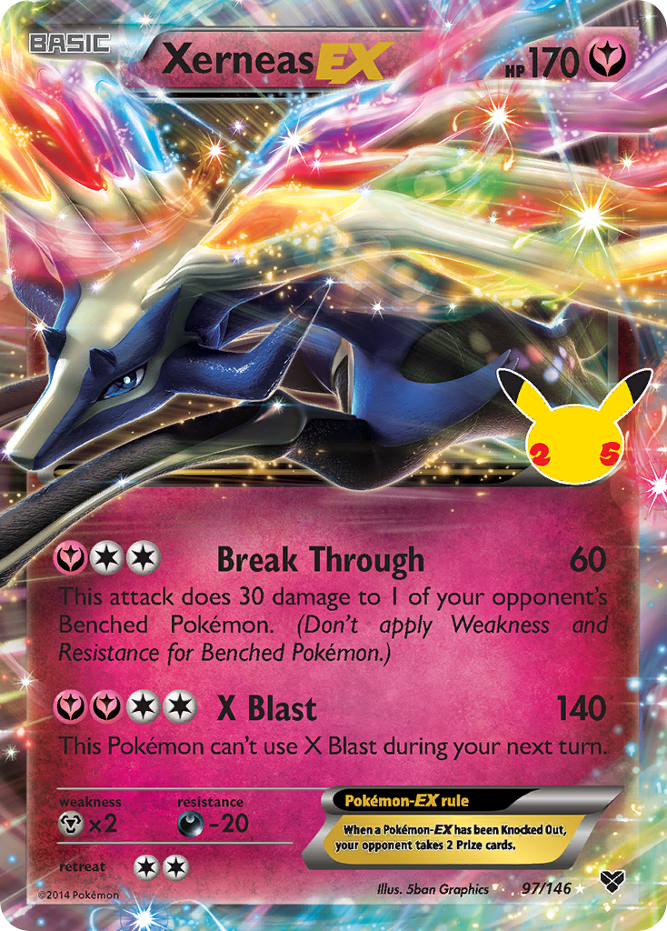 Xerneas-EX 97 Celebrations: Classic Collection
