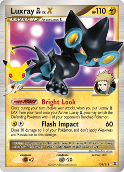 Luxray GL LV.X 109 Celebrations: Classic Collection