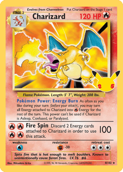 Charizard 4 Celebrations: Classic Collection
