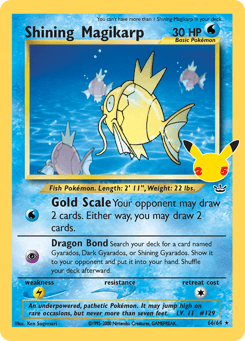 Shining Magikarp 66 Celebrations: Classic Collection