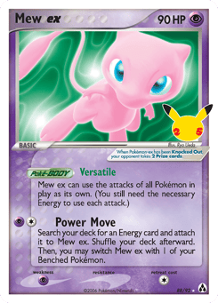 Mew ex 88 Celebrations: Classic Collection