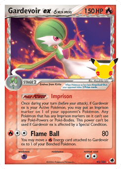 Gardevoir ex δ 93 Celebrations: Classic Collection