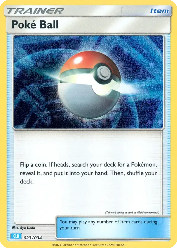 Poké Ball 023/034 Pokémon TCG Classic - Blastoise