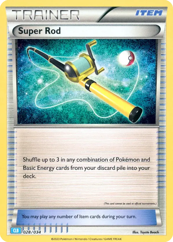 Super Rod 028/034 Pokémon TCG Classic - Blastoise