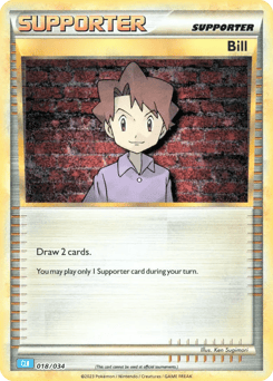 Bill 018/034 Pokémon TCG Classic - Blastoise