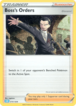 Boss's Orders 019/034 Pokémon TCG Classic - Blastoise