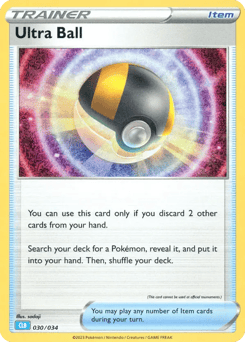 Ultra Ball 030/034 Pokémon TCG Classic - Blastoise