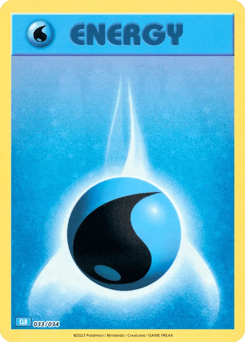 Basic Water Energy 033/034 Pokémon TCG Classic - Blastoise