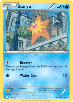 Staryu 004/034 Pokémon TCG Classic - Blastoise