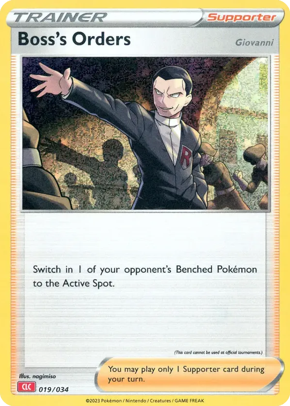 Boss's Orders 019/034 Pokémon TCG Classic - Charizard