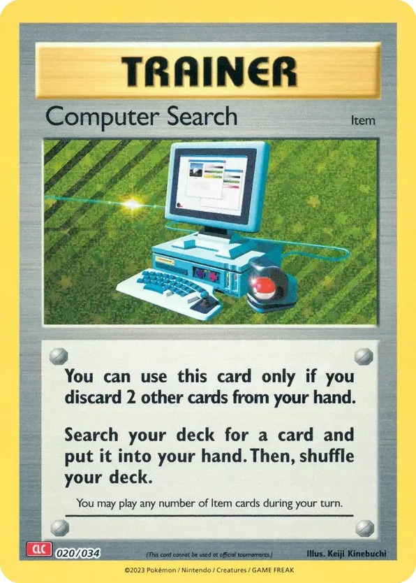 Computer Search 020/034 Pokémon TCG Classic - Charizard