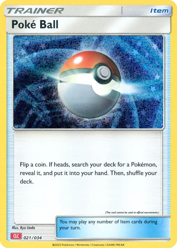 Poké Ball 021/034 Pokémon TCG Classic - Charizard