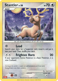 Stantler 016/034 Pokémon TCG Classic - Charizard