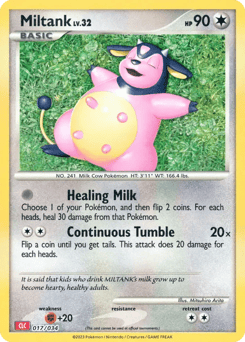 Miltank 017/034 Pokémon TCG Classic - Charizard