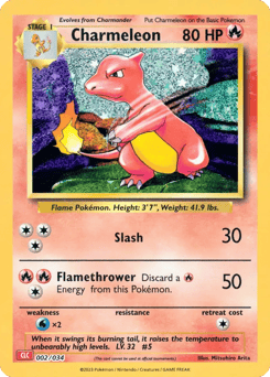 Charmeleon 002/034 Pokémon TCG Classic - Charizard