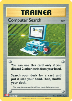 Computer Search 020/034 Pokémon TCG Classic - Charizard