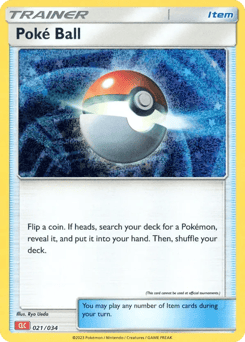 Poké Ball 021/034 Pokémon TCG Classic - Charizard