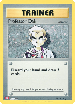 Professor Oak 023/034 Pokémon TCG Classic - Charizard