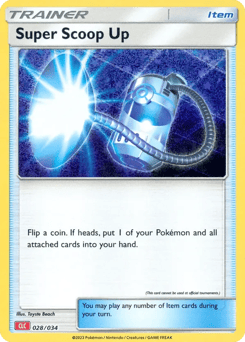 Super Scoop Up 028/034 Pokémon TCG Classic - Charizard