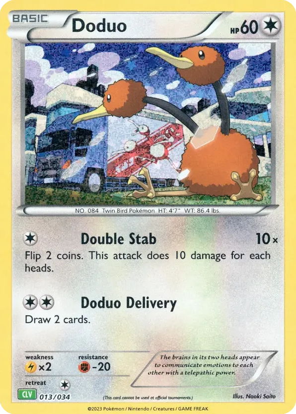 Doduo 013/034 Pokémon TCG Classic - Venusaur
