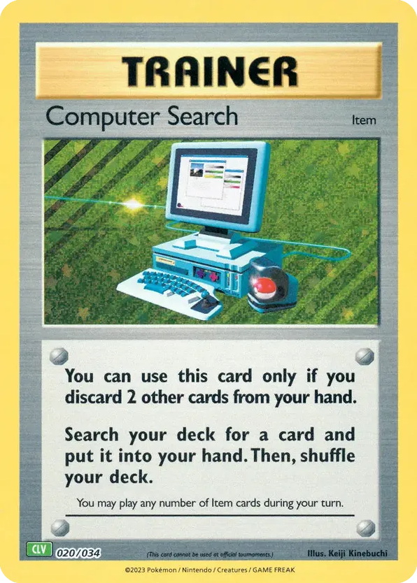 Computer Search 020/034 Pokémon TCG Classic - Venusaur