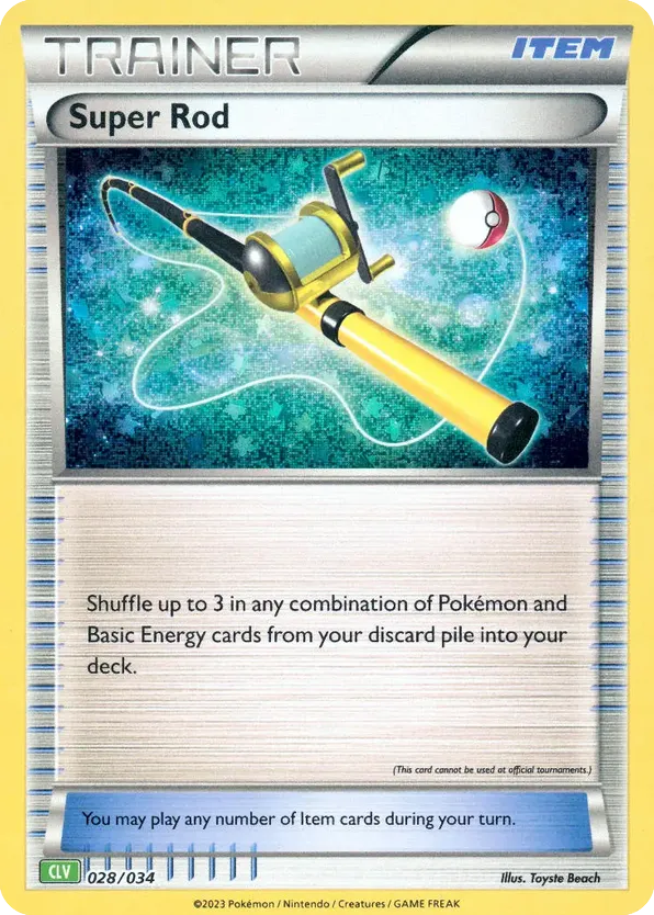 Super Rod 028/034 Pokémon TCG Classic - Venusaur