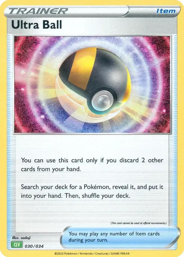Ultra Ball 030/034 Pokémon TCG Classic - Venusaur