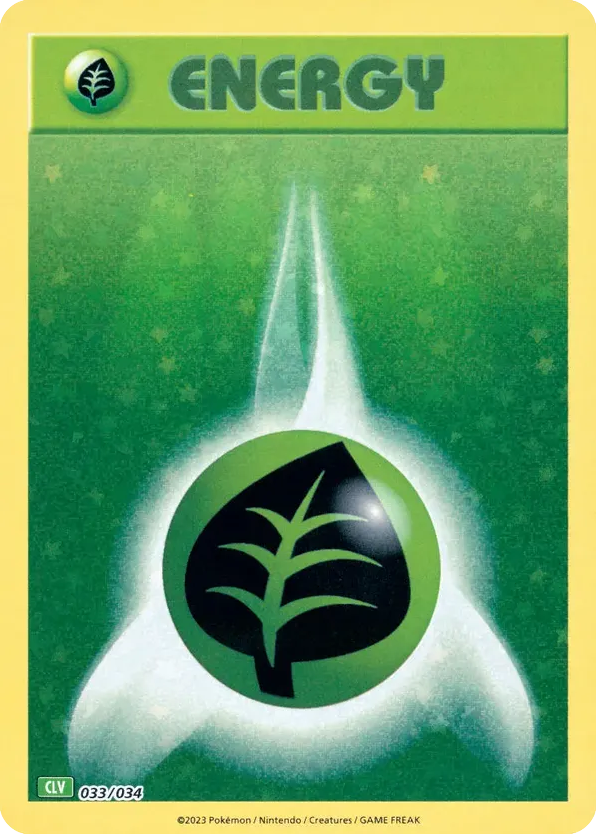 Basic Grass Energy 033/034 Pokémon TCG Classic - Venusaur