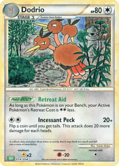 Dodrio 014/034 Pokémon TCG Classic - Venusaur