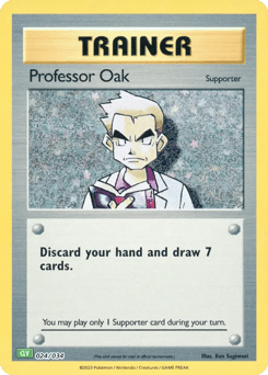 Professor Oak 024/034 Pokémon TCG Classic - Venusaur
