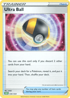 Ultra Ball 030/034 Pokémon TCG Classic - Venusaur