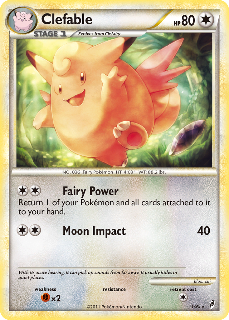 Clefable 1/95 Call of Legends