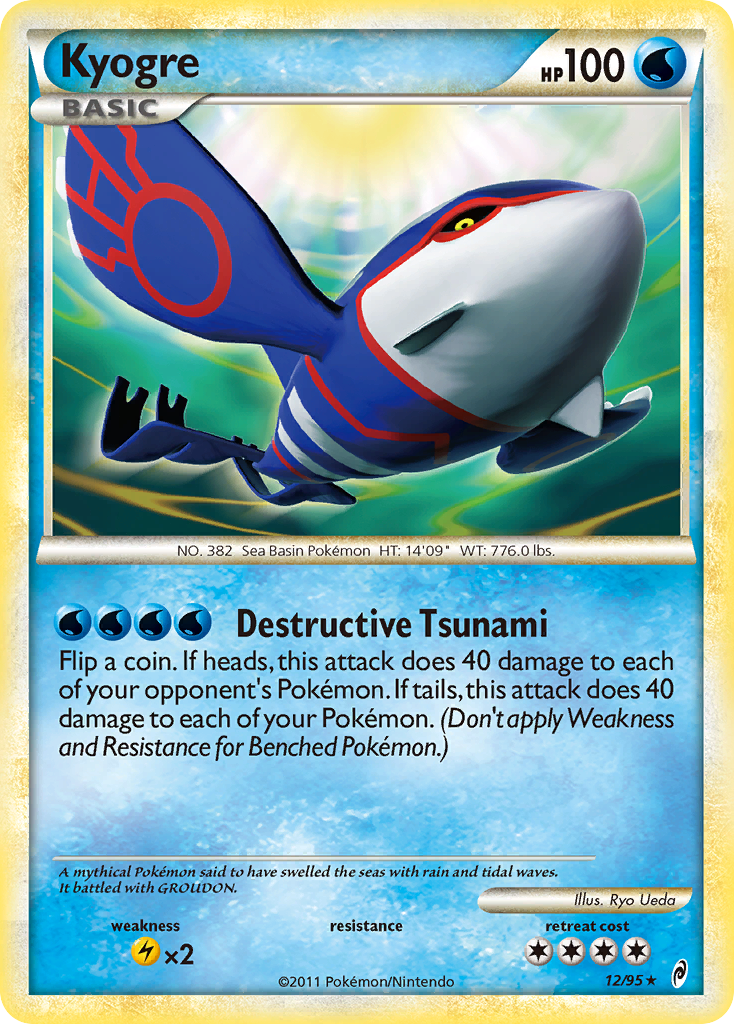 Kyogre 12/95 Call of Legends